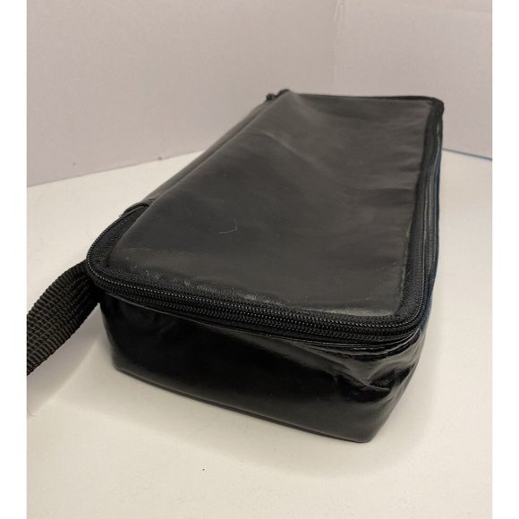 Audiobooks Direct Vtg Soft Zippered Cassette Case Holds 15 Plus EUC - Picture 2 of 14